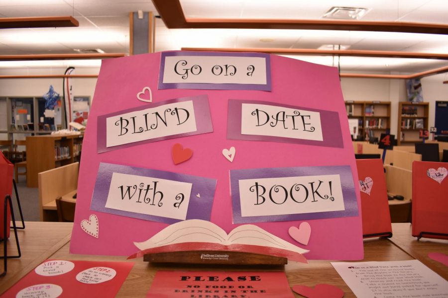 Blind Dates book stand