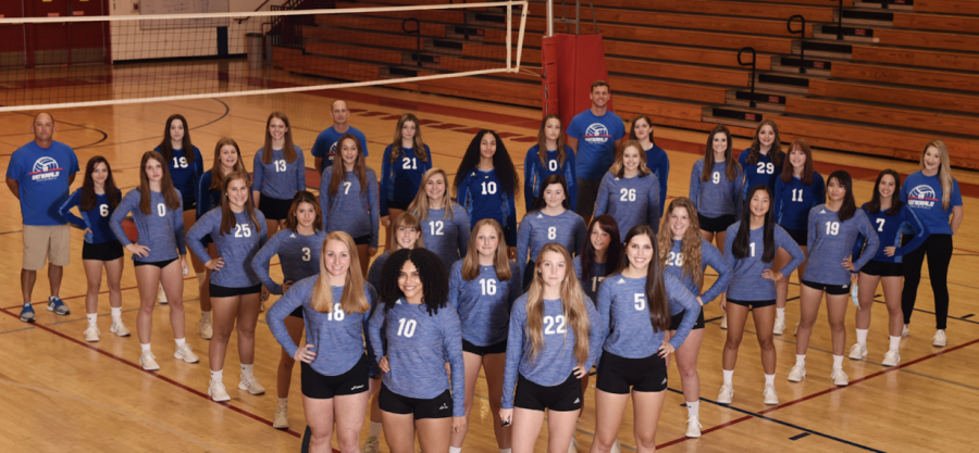 The 2020 Lafayette Volleyball Team
