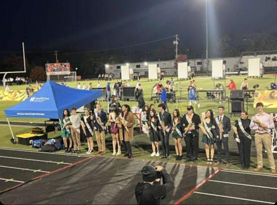 Lexington, KY. The Homecoming Court presented at the Homecoming Football game October 14th at Ishmael Stadium