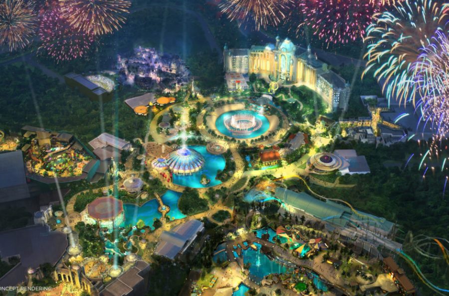 Universals first concept art released to the public of Epic Universes layout, which led to fans spiraling over land themes and attractions around the park.