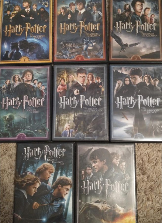 All+eight+Harry+Potter+movies+could+be+a+good+idea+for+movies+to+watch+during+a+movie+marathon+over+winter+break.