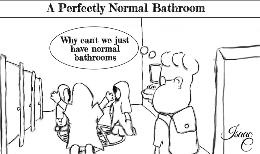 Get+With+The+Times+comic+issue+%2314%2C+A+Perfectly+Normal+Bathroom%2C+created+by+Isaac+Critchfield
