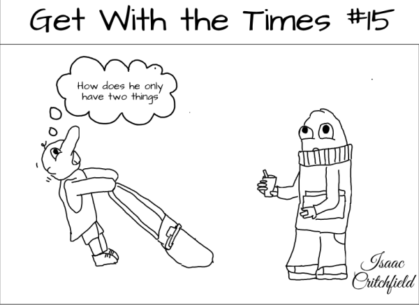 Get With The Times comic issue #15, Too Heavy, created by Isaac Critchfield
