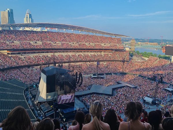 The Taylor Swift Eras Tour concert, night one, at the Cincinnati Bengals Paycor Stadium.