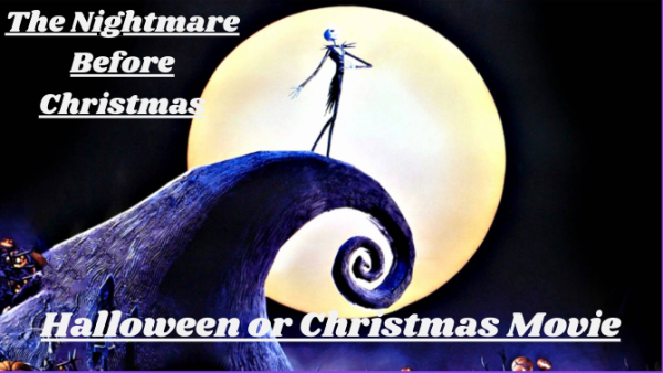 Snapshot from the movie The Nightmare Before Christmas taken and edited October 31, 2023