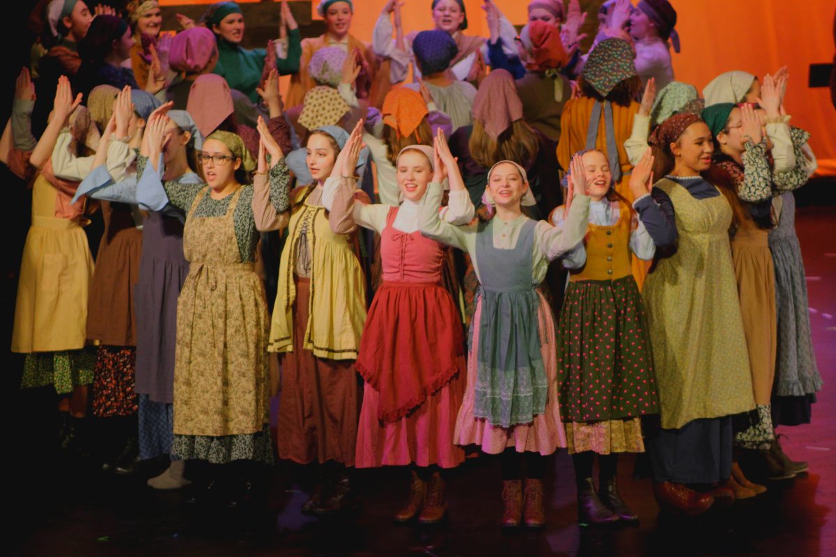 The+daughters+singing+during+the+Fiddler+On+The+Roof+at+the+A4+performance+at+Lafayette+High+School+on+January+25th%2C+2024.