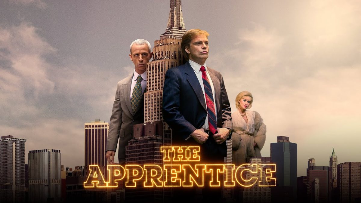 This is a theatrical release poster for the biographical drama film "The Apprentice" by Briarcliff Entertainment.