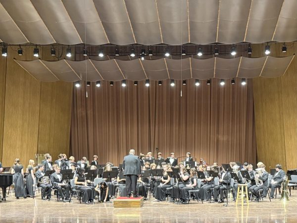 Lafayette Wind Symphony performing for UK Windfest, at Singletary Center for the Arts. Taken on March 8th, 2025.