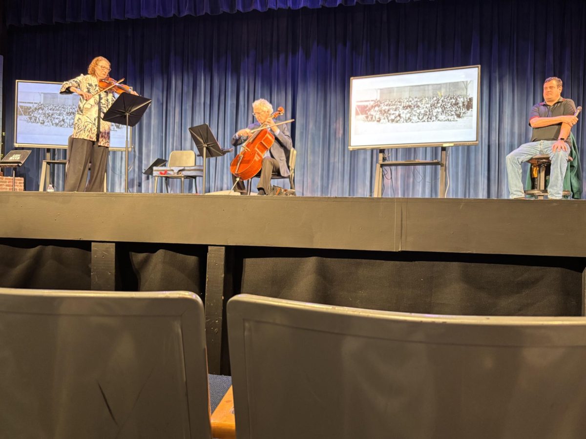 On February 13, 2026, the Violins of Hope visited Lafayette High School. Professors from the UK Symphony Orchestra, along with Avshalom Weinstein, performed moving music from Holocaust concentration camps.