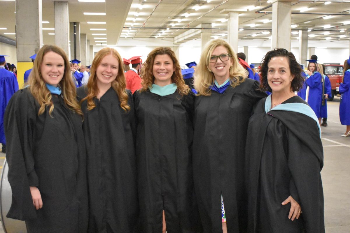 LEXINGTON, KY.  World Language teachers gather before Lafayette's graduation ceremonies at Rupp Arena on June 4, 2026.