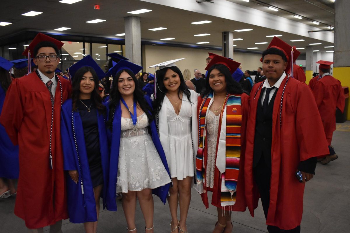 LEXINGTON, KY.  Students gather before Lafayette's graduation ceremonies at Rupp Arena on June 4, 2026.