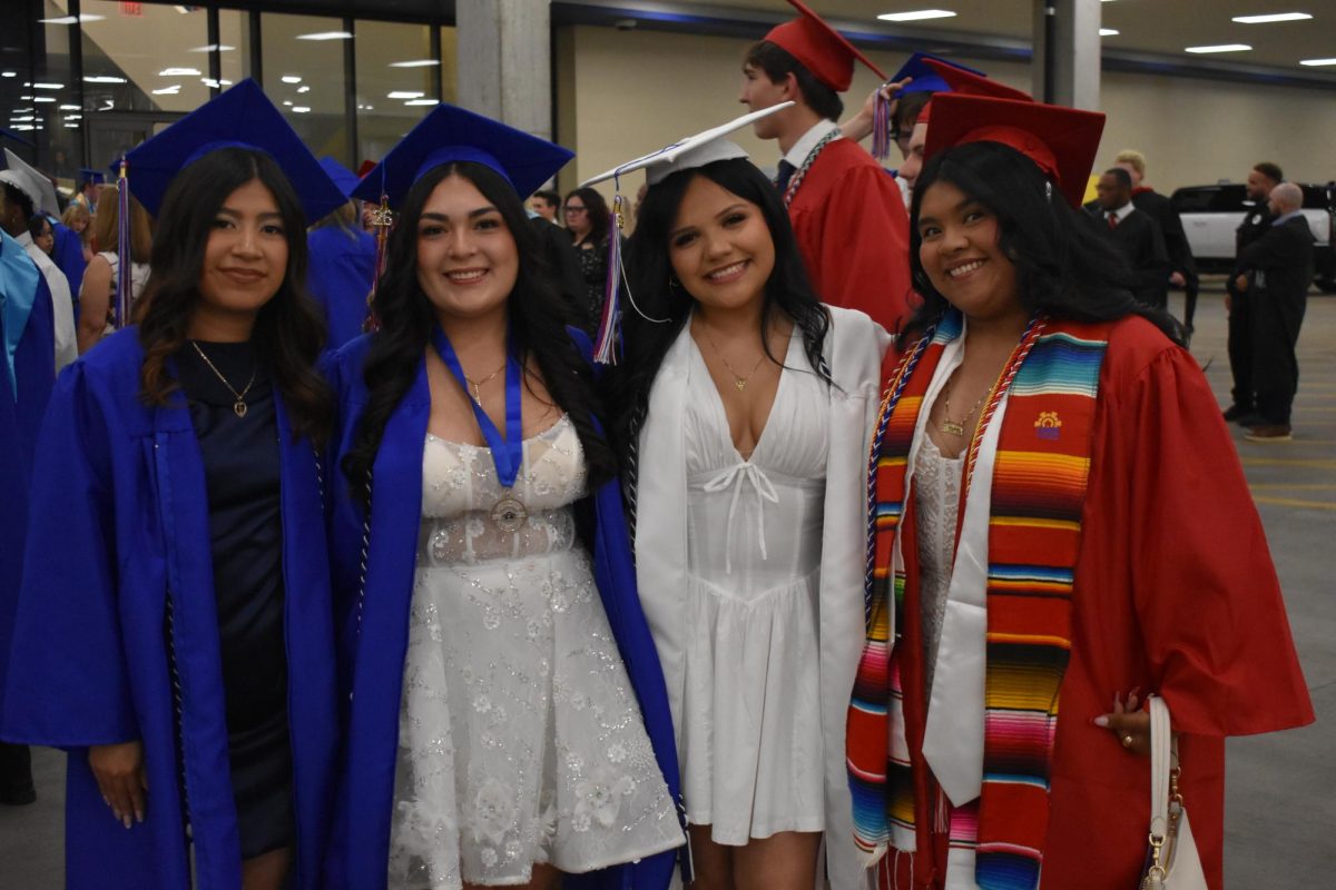 LEXINGTON, KY.  Students gather before Lafayette's graduation ceremonies at Rupp Arena on June 4, 2026.