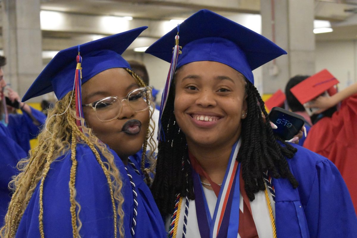 LEXINGTON, KY.  Students gather before Lafayette's graduation ceremonies at Rupp Arena on June 4, 2026.